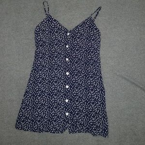 Navy mini dress